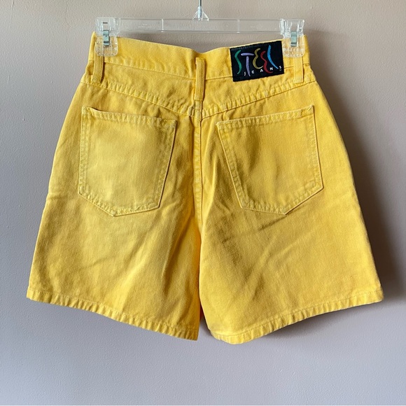 Vintage Yellow Steel Jeans - Picture 2 of 7